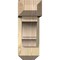 Ekena Millwork Balboa Craftsman Rough Sawn Bracket w/ Offset Brace, Douglas Fir, 6"W x 16"D x 16"H BKT0604X16X16BOA04RDF - alternate 2
